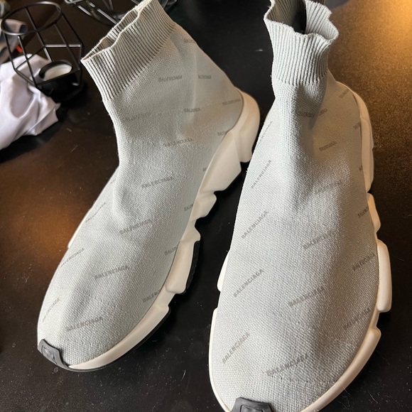 Balenciaga Speed Trainer Grey Reflective - Picture 2 of 4